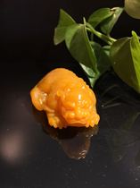 Northern Laos Tianhuang lucky Pixiu handle pieces Maitreya dragon ornaments Landscape seal Chicken blood custom processing