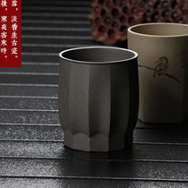 Divine Sculpture Creative Mug Ceramic Mark Cup Office Water Glass Large Capacity Section Clay Purple Sand Lovers Coffee Cup Tea Cup
