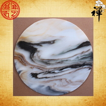 Natural marble painting pictographic painting Wolong Feitian strange stone ornamental stone pattern stone treasure collection