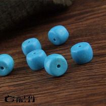 Specials (G Accessories)Optimized Turquoise Sleeping Beauty Blue Pine Tibetan Wheel Spacer Beads DIY Bracelet Necklace Drum Beads