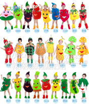 Fruit and vegetable clothing childrens early education Garden childrens green purple grape Pomegranate Mango Banana Dance performance clothing