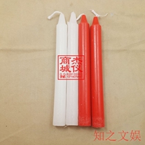 High-grade white red candle Household lighting candle bar daily ordinary candle cylinder white candle happy event