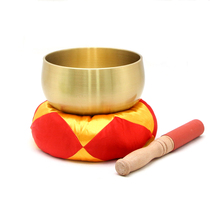 Thickened Japanese-style copper chime Buddha bronze Buddha bowls meditation bowl Buddhism light body bronze chime