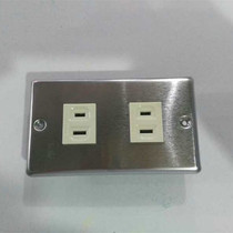 Duplex LOFT industrial style two-two jack two-position two-plug socket set