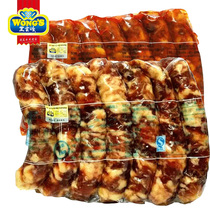 Wangjiadu Meizhou sausage spicy salty flavor two bags combination 2000G Sichuan specialty non-starch sausage