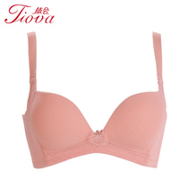 Womens underwear counter simple without steel rings comfortable gathering thin and thick cup bra sexy female BS0753
