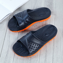 Extra-large code slippers mens soft bottom room bathroom widening 45 waterproof 46 46 47 thick bottom 48 non-slip for 49 yards