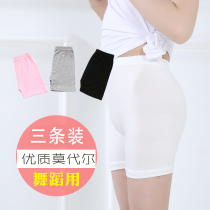 Middle and large childrens boxer 3-point pants childrens safety pants girls lace modal leggings anti-running underwear