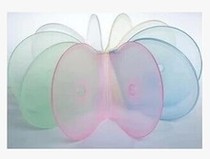 Disc Box Semicircular CD Optical Box Soft Plastic Semi-circular Blank Disc Box Semicircular Disc box