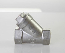304 stainless steel thread filter Y-type filter internal thread filter DN15 20 25 4 points 6 points
