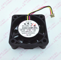Japan SERVO SERVO high-end cooling fan EUDC12Z8P-943 12V 0 13A 4013 1 5W