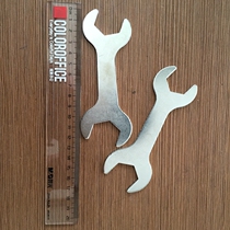 Manufacturer Direct sales opening plate Hand-in-hand wrench with double-purpose wrench stamping simple wrench ultra-thin sheet-shaped small wrench