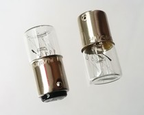 Machine tool indicator light signal lamp 220V110V30V24V5W10W bayonet socket flat head bulb 15X35MM