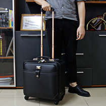 Business Pull Lever Box 16 Inch Universal Wheel Password Box Small Suitcase Circumcised Box Boarding Box Suitcase Web Red box