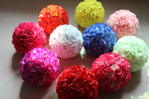 Simulation green leaf rose flower flower head wedding arch flower arrangement handmade diy hairclip wreath wedding flower Flower Flower