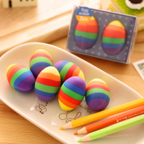 School Gifts Children Gifts Japanese and Korean Creative Stationery Easter Egg Eraser Wholesale Primary School Prize Gifts End of School Christmas Gifts