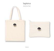 (Domestic stock)Park Chan-yeol Sagittarius Canvas bag Cosmetic bag