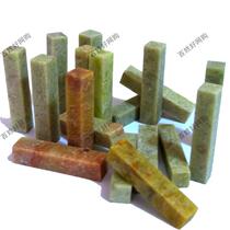  Rectangular STONE SEAL STONE STUDENT seal carving practice stone Qingtian STONE 1*1*5CM Four TREASURES of Wenfang Qingtian carved chapter STONE