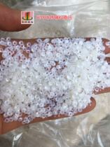 Matte bright sheet 3mm-12mm round concave and convex surface Matte white sequin Matte beads DIY beads