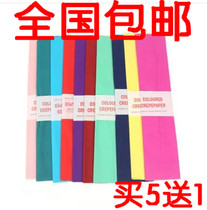 Color crepe paper handmade material paper fold paper set hand rub paper fold rose hand knead paper 10 colors