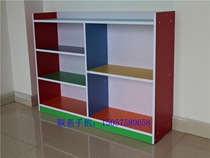 Kindergarten toy cabinet Childrens toy storage rack cabinet Storage cabinet School bag finishing cabinet Childrens bookcase 8040