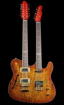 Customized Fenders John Cruz Masterbuilt -Telecaster double-headed electric guitar