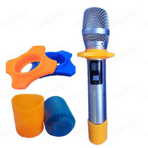 High quality environmental protection wireless microphone four corners anti-slip ring Wireless microphone rubber sleeve Microphone tail sleeve shockproof rubber sleeve tail