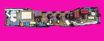 Applicable to three gold swan XQB72-7218 washing machine computer version circuit board