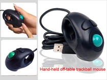 Real Body Shop Direct Marketing Mermouse HS-01 Cable Air Mouse Trackball Mouse 3G Cable holding the mouse