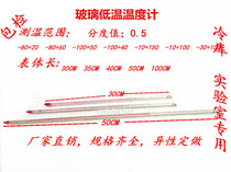 Low temperature thermometer Industrial ultra-low temperature minus 50 80 100 degrees subzero high precision rod package inspection
