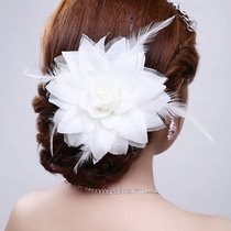 Clearance] Bride wedding headdress floral headdress photo studio accessories pan hair fairy beauty 2021 new performance 003