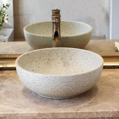 Single basin basin basin washing machine washing hand Chinese washbasin small antique size table washing bathroom