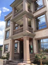 Factory direct GRC European Roman column mold building components Plastic steel cast-in-place balcony door cement column