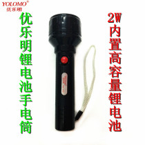 Youleming 102 lithium battery 2W mini portable charging strong light Light super bright meter special flashlight