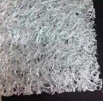Transparent white Teng cotton (biochemical felt)polymer filter material cotton strong culture bacteria 2M*1M*3 8cm to 4 1cm