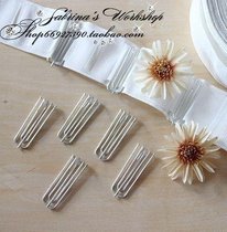 Promotional good quality curtain accessories accessories si cha gou solves the adhesive hook 1 yuan 4 Durable Rust