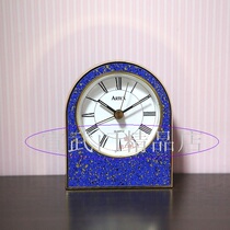 Hong Kong Yashi ARTEX blue mute snooze alarm clock 18403 study bed fashion cute simple
