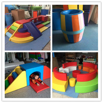 Kindergarten software sliding combination software combination sofa early education kindergarten software early education center software combination