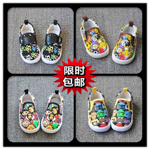 New childrens shoes Baby children canvas shoes Baby toddler shoes Mens and womens childrens single shoes Board shoes sneakers monkey tide