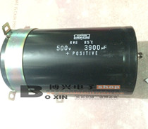  Japan chemical Black King Kong 500V3900UF Aluminum electrolytic capacitor 3900UF 500V screw foot