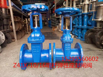Open Rod elastic seat seal valve soft seal valve flange tap water gate valve DN50 65 80 100 150