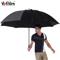 Wedekind super double-layer automatic umbrella Umbrella Long handle super wind resistant creative umbrella Mens business umbrella Advertising umbrella
