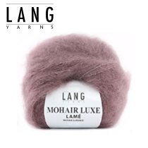 LANGMOHAIRLUXELAME silk shiny hair sea Swiss imported mohair silk wool M481