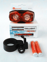 The treasurer recommends bicycle taillights 2LED power saving and worry-free super bright taillights