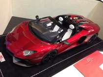 MR 1:18 lamborghini lamborghini LP720-4 open metal red car model