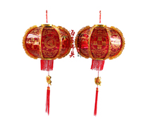 Haixin Buddha new home into the house new LED red Jiqing lantern lantern Housewarming festive lantern