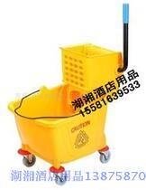Promotion Baiyun single barrel water squeezer squeezing bucket washing mop bucket dry cloth truck bucket water truck 24 liters 32 liters