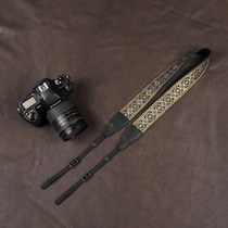 cam-in embroidery series professional camera back strap universal interface cam8466