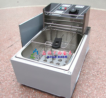 Special price Baokang machine thick electric fryer electric fryer single cylinder Fryer Fryer Fryer potato frying chicken