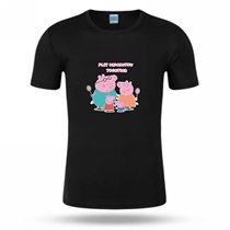 2018 men and women short sleeve high grade badminton suit quick-drying T-shirt sports culture shirt clothes DIY custom piggy page